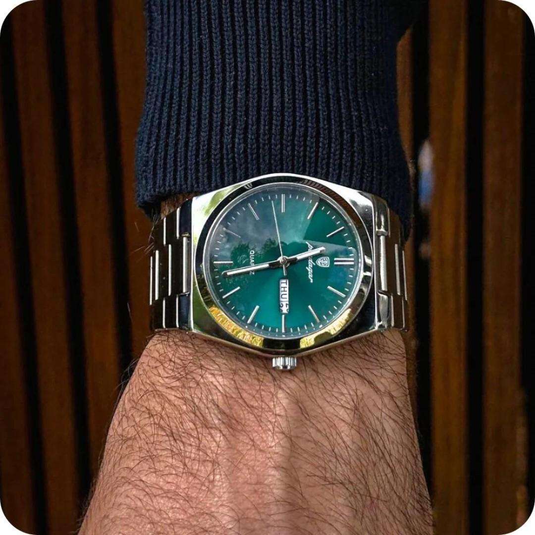 Reloj Análogo Acero
