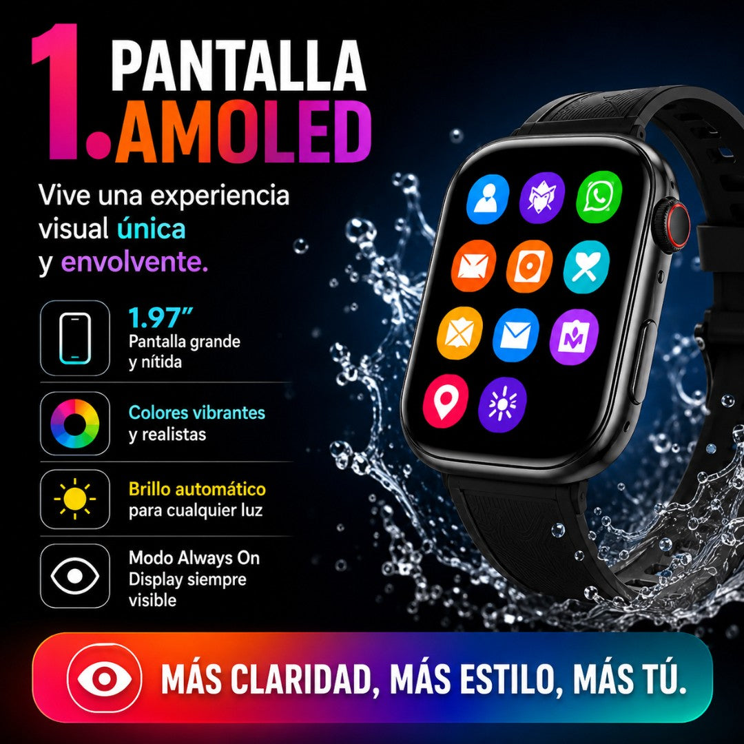 Smartwatch X-Core Ultra + 8 Pulseras (lanzamiento) 💎
