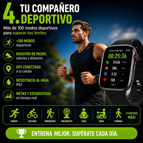 Smartwatch X-Core Ultra + 8 Pulseras (lanzamiento) 💎
