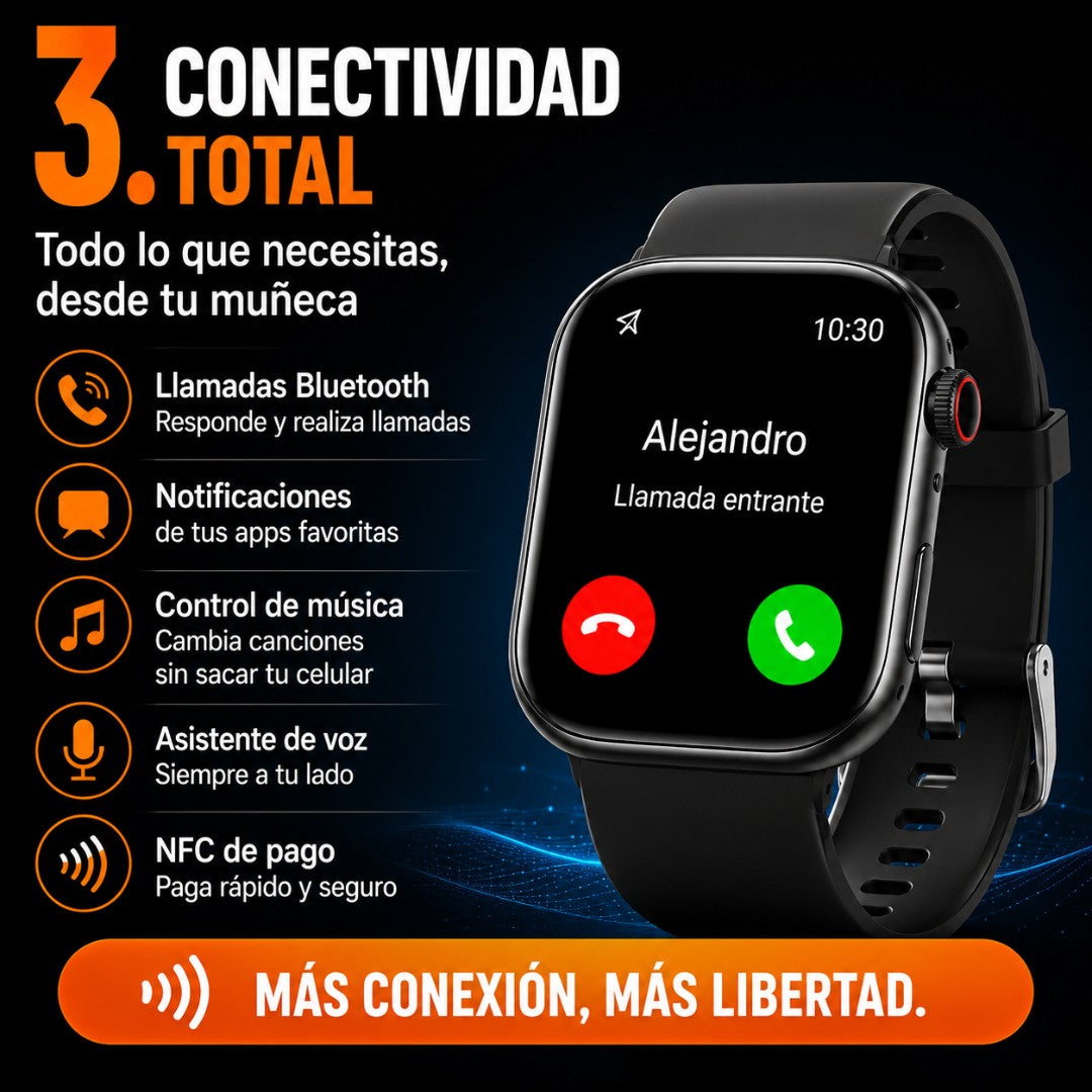 Smartwatch X-Core Ultra + 8 Pulseras (lanzamiento) 💎