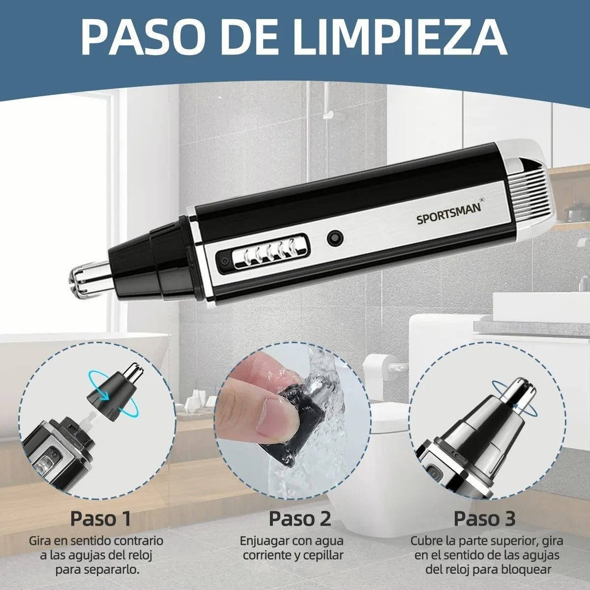 (Nuevo) AFEITADORA 4 EN 1 RECARGABLE 💎(últimas unidades)