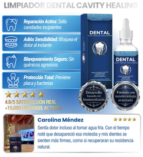DENTAL FORTE | Restaurador Avanzado del Esmalte Dental 🦷 + Folleto