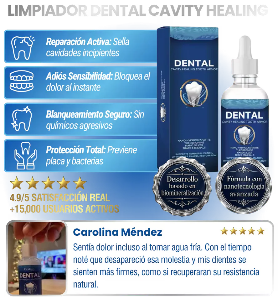 DENTAL FORTE | Restaurador Avanzado del Esmalte Dental 🦷 + Folleto